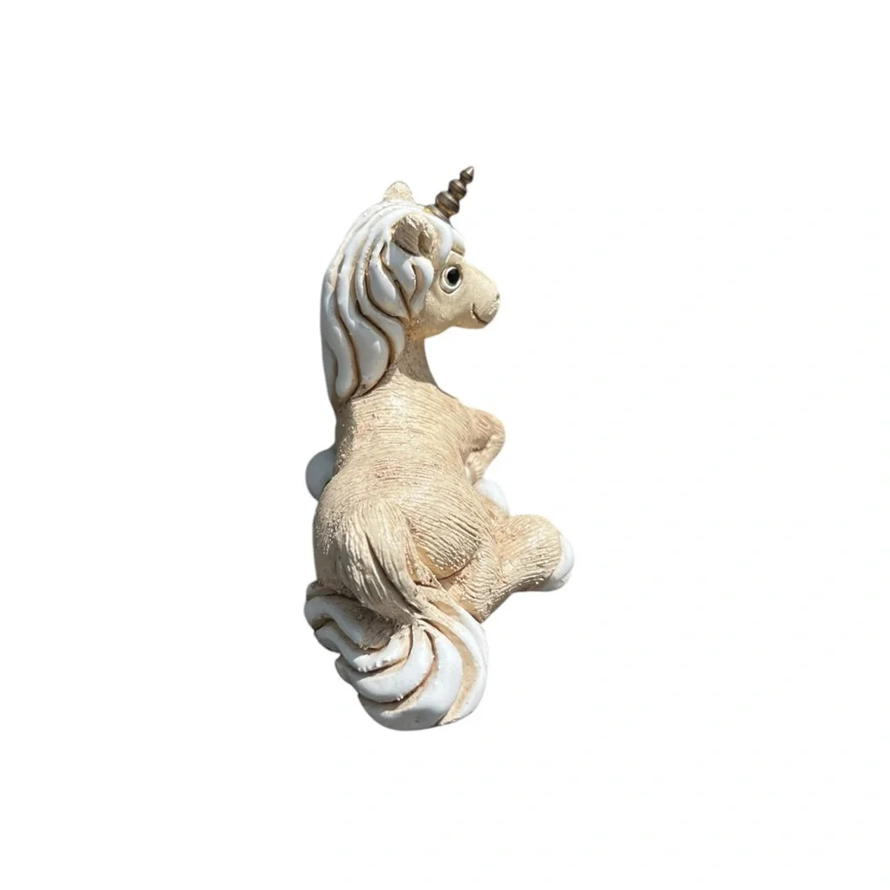 Unicorn Pottery Handmade Hobbiest Signed‎ JR Small Bookshelf Movie Prop Decor